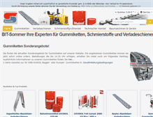 Tablet Screenshot of bau-industrietechnik.de